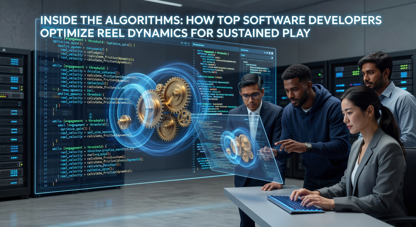 Darstellung von Slot-Reel-Mechanismen und Algorithmus-Optimierung in der Softwareentwicklung