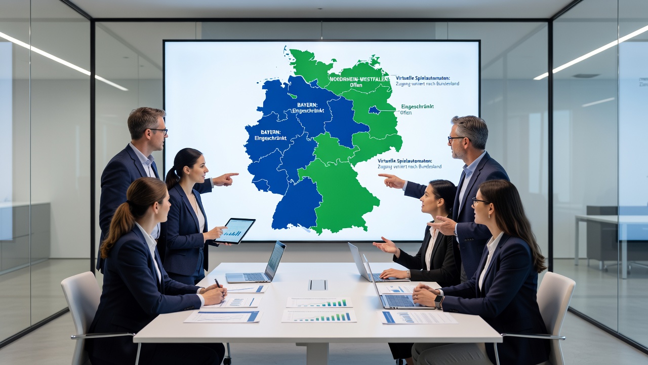 Darstellung regionaler Glücksspielbehörden und Lizenzprozesse in Deutschland